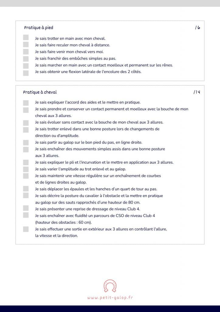 Programme Galop 4 Page 2
