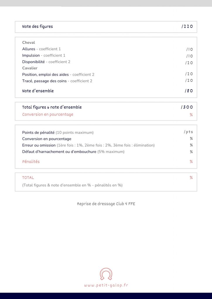 Reprise de dressage Galop 4 Page 3