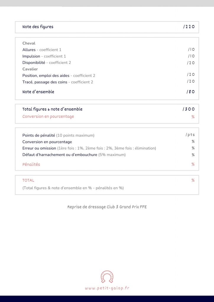 Reprise de dressage Galop 5 Page 4