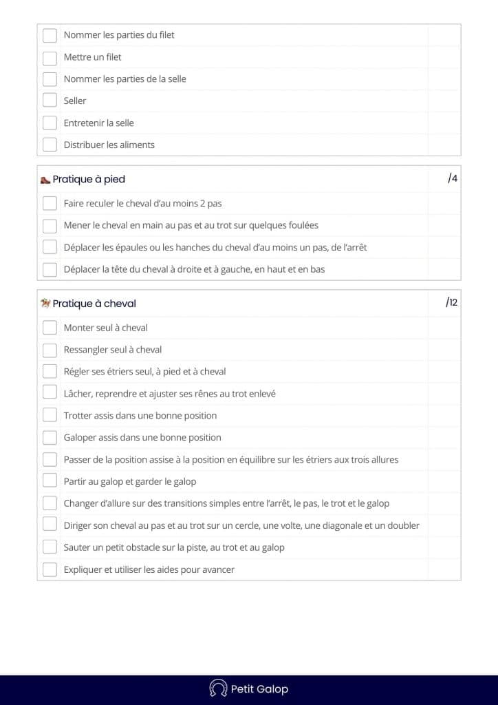 Programme Galop 2 Page 2