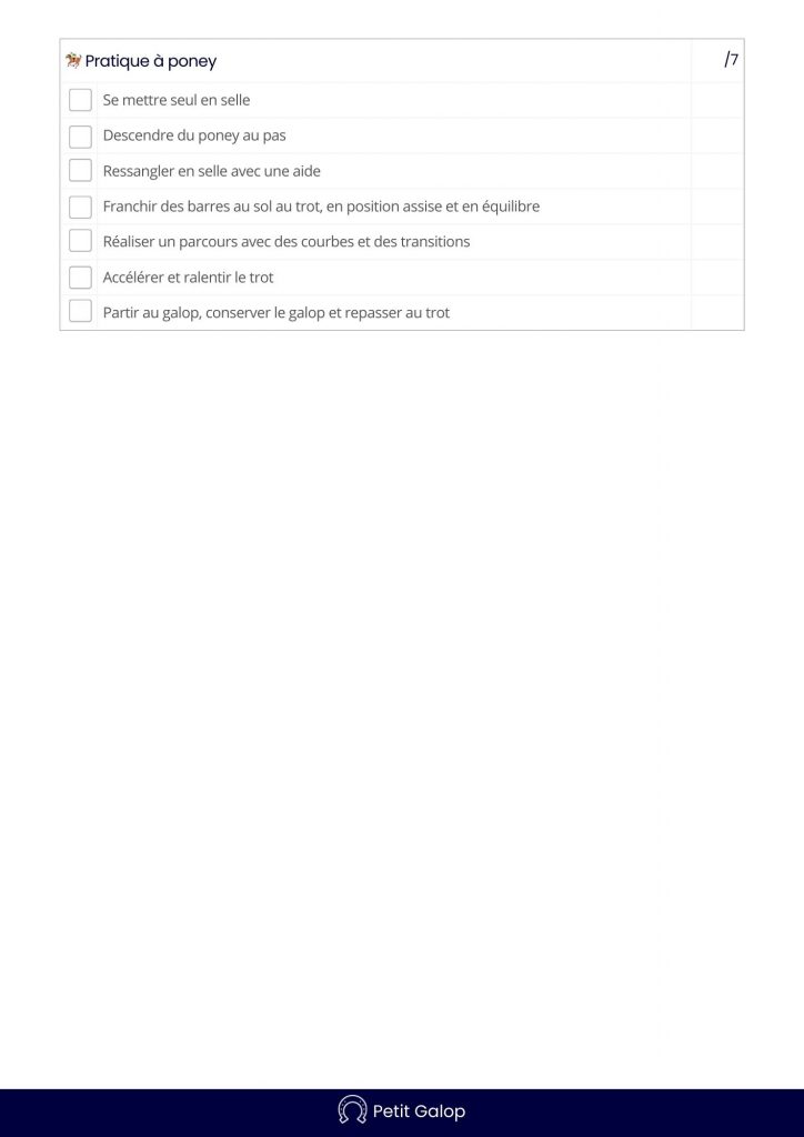 Programme Galop d'Argent Page 2