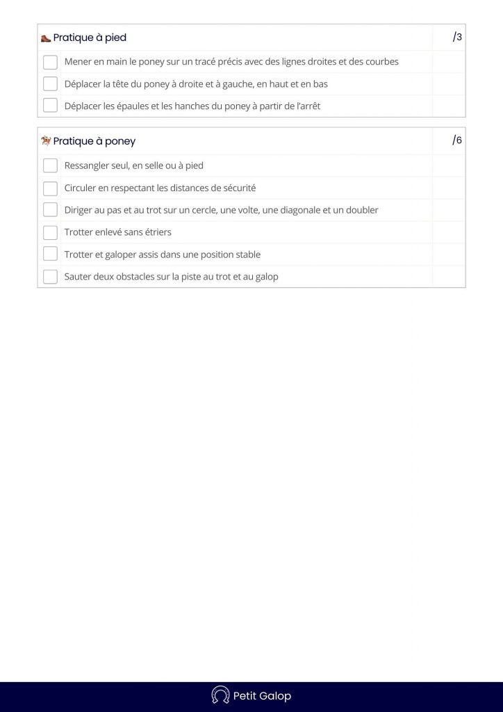 Programme Galop d'Or Page 2