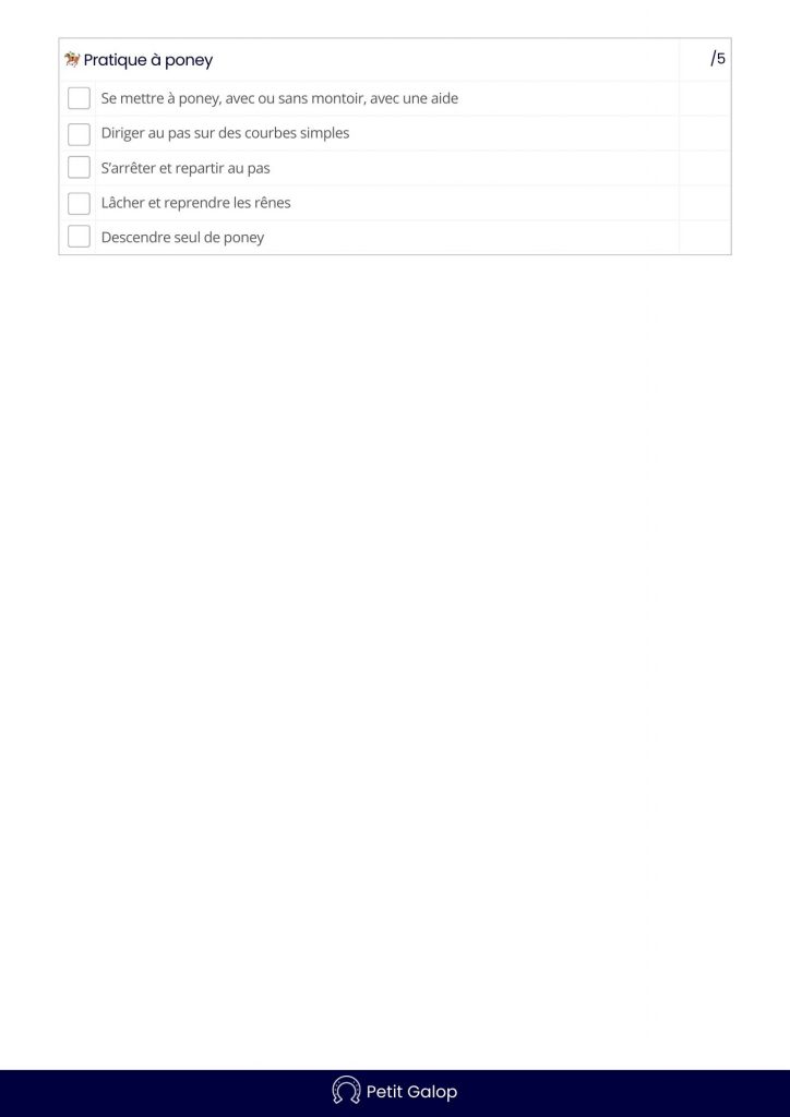 Programme Poney d'Argent Page 2