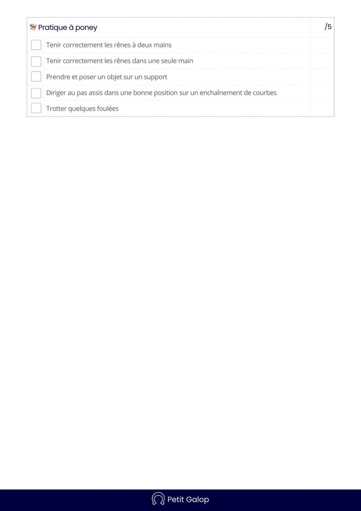 Programme Poney d'Or Page 2