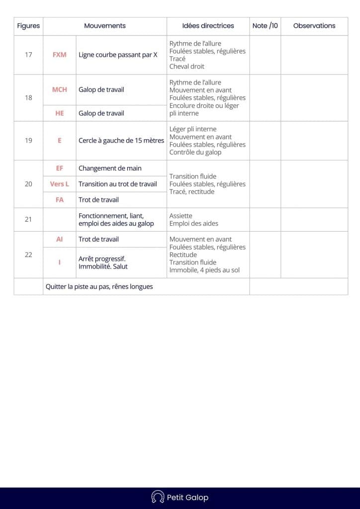 Reprise dressage Galop 6 Page 3