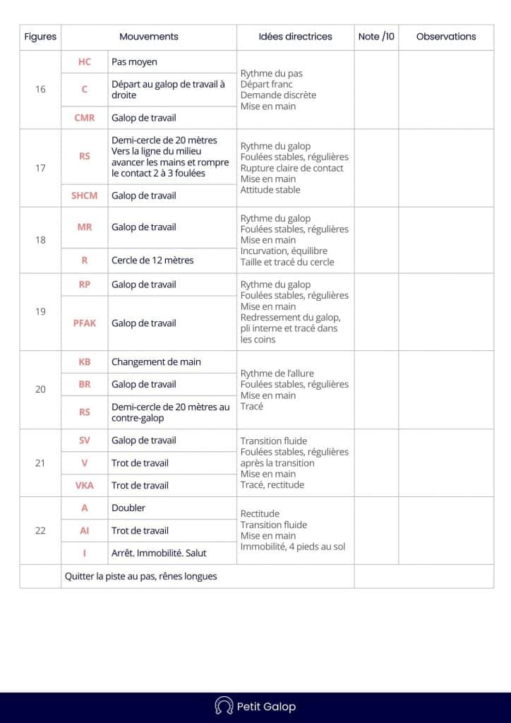 Reprise dressage Galop 7 Page 3