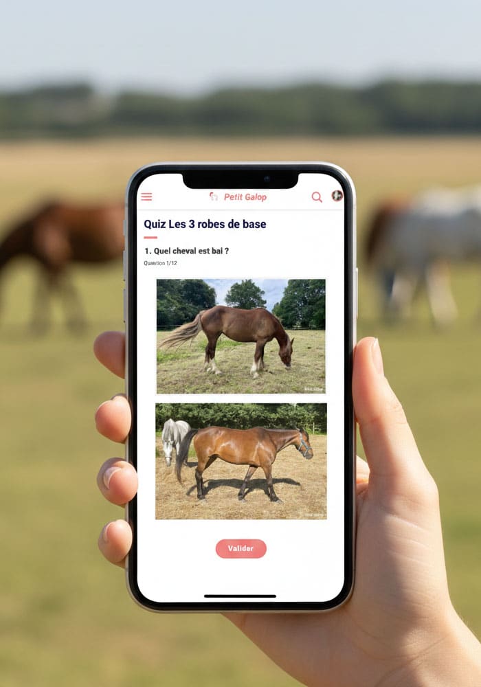Quiz pour reviser ses Galops