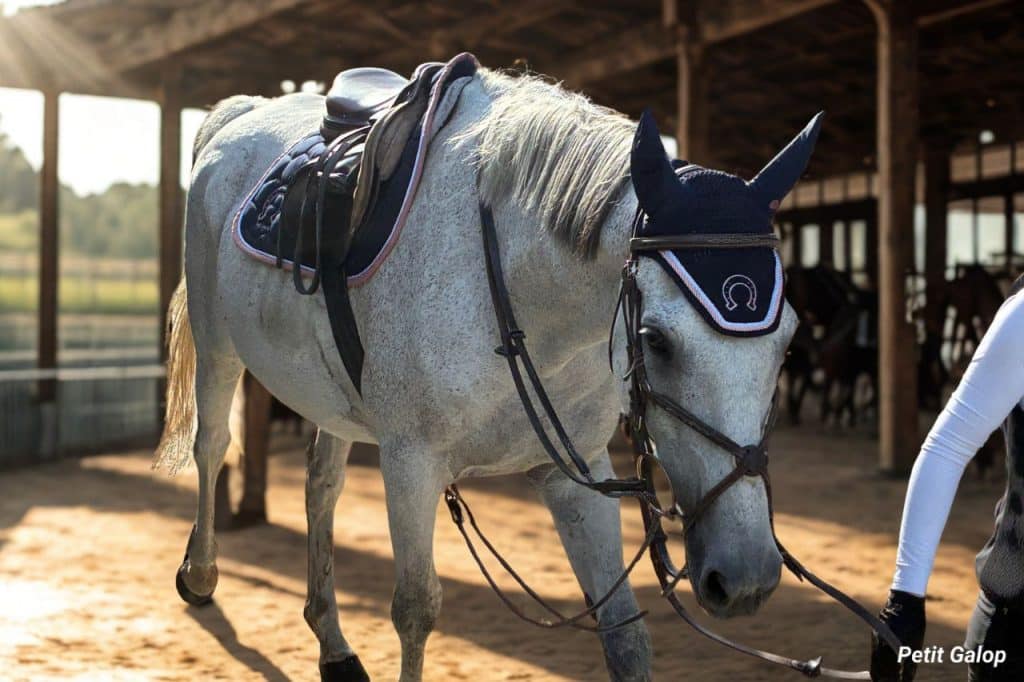 Mener cheval en main